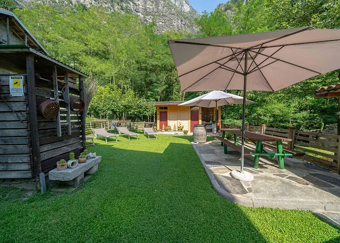 Appartement Nel A Samolaco - Terrazzo *